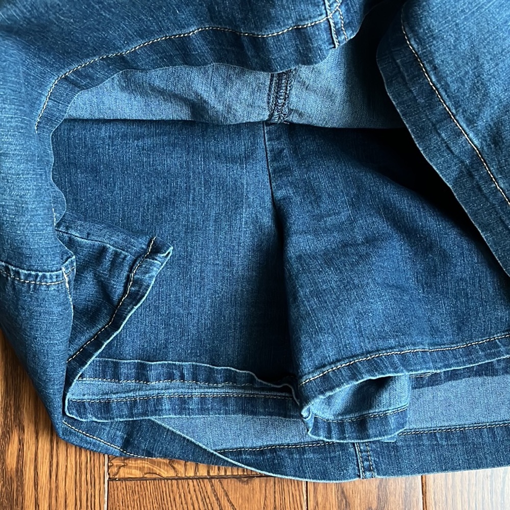 Denim Skort Size 12 - Picture 7 of 8